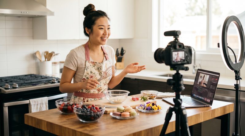 糖心vlog美食视频教程