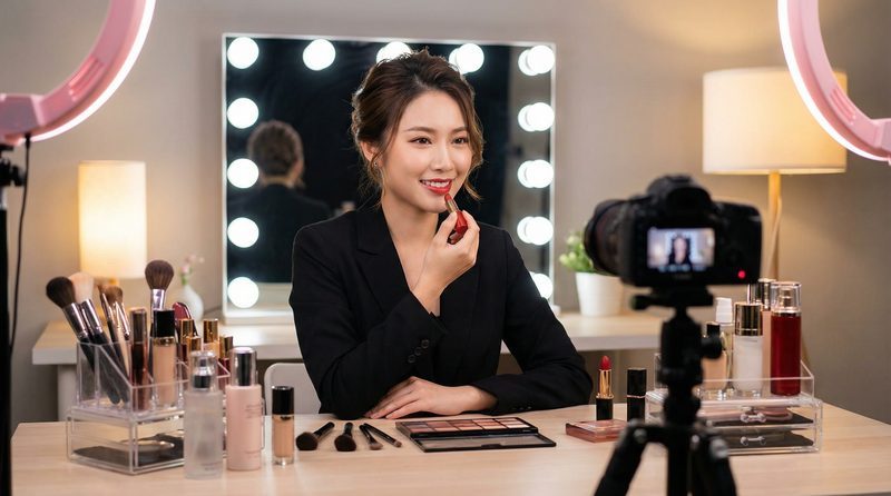 糖心vlog美妆视频教程